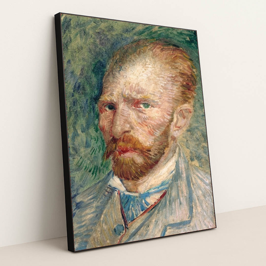 Self-Portrait by Vincent van Gogh - Black Frame Stretchiez