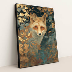 Shimmering Forest Friend by Anna Stone - Black Frame Stretchiez