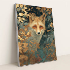 Shimmering Forest Friend by Anna Stone - Silver Frame Stretchiez