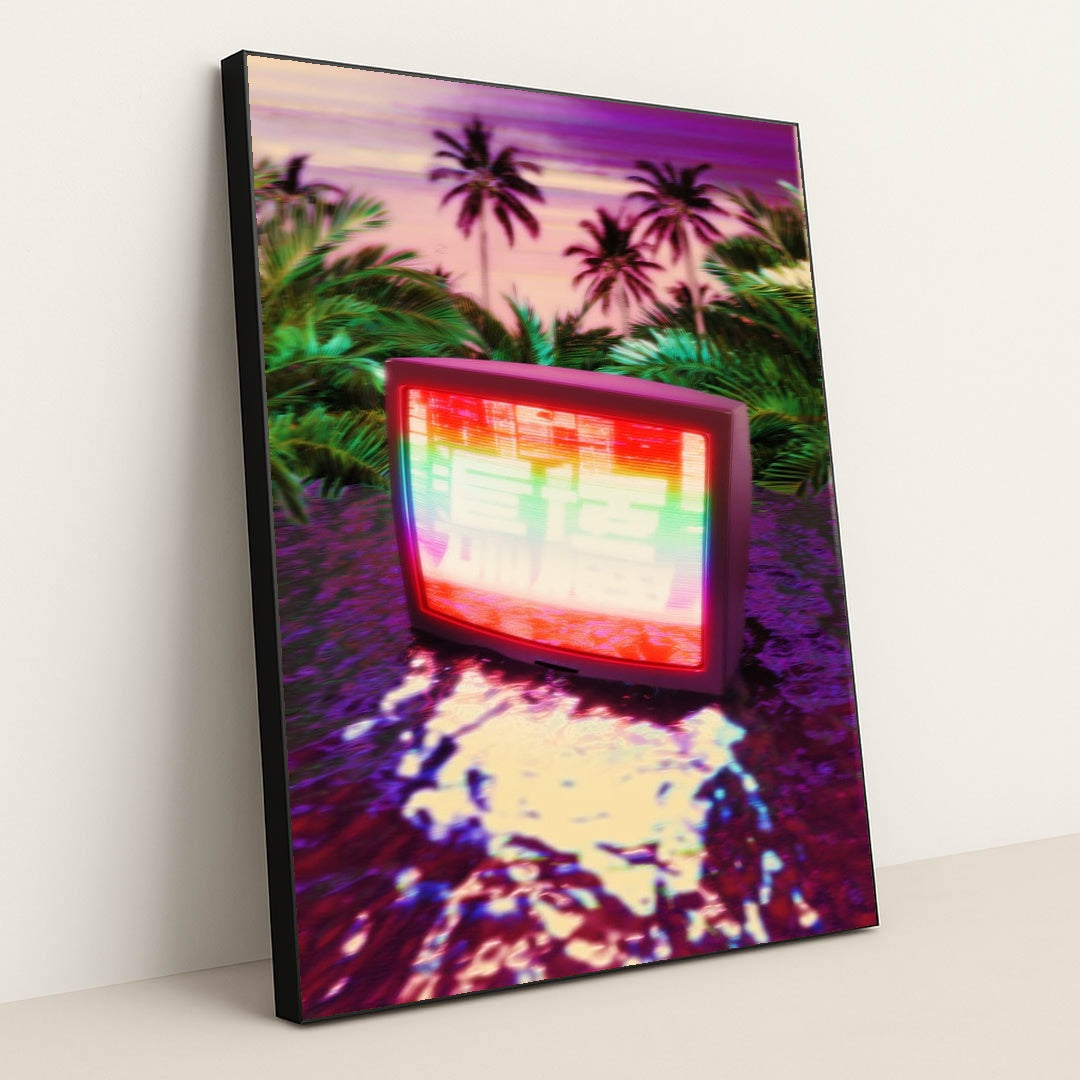 Signal Mirage by Remi Kaze - Black Frame Stretchiez