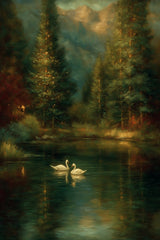 Silent Swans of Winter by James Green