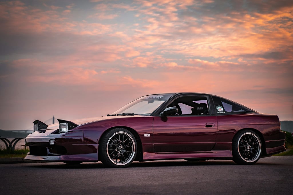 Silvia S13 at Sunset by Patrik Storm