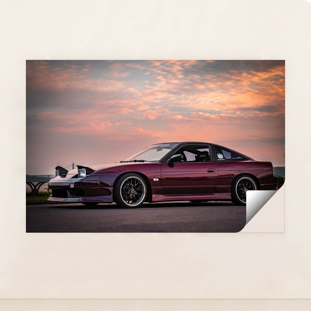 Silvia S13 at Sunset by Patrik Storm - Peeliez