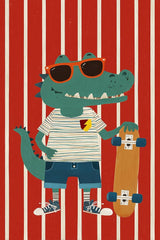 Skater Gator by Melissa King