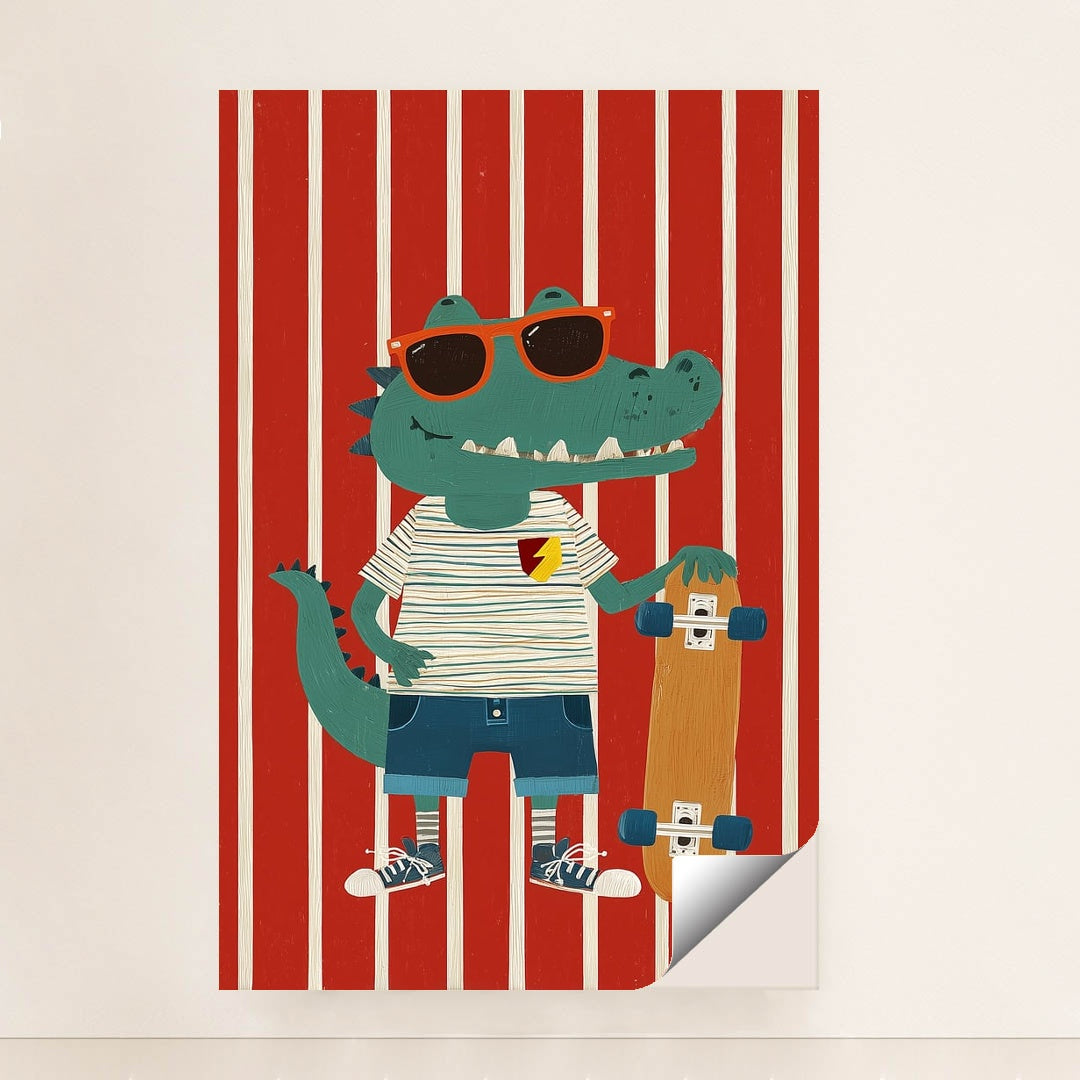 Skater Gator by Melissa King - Peeliez