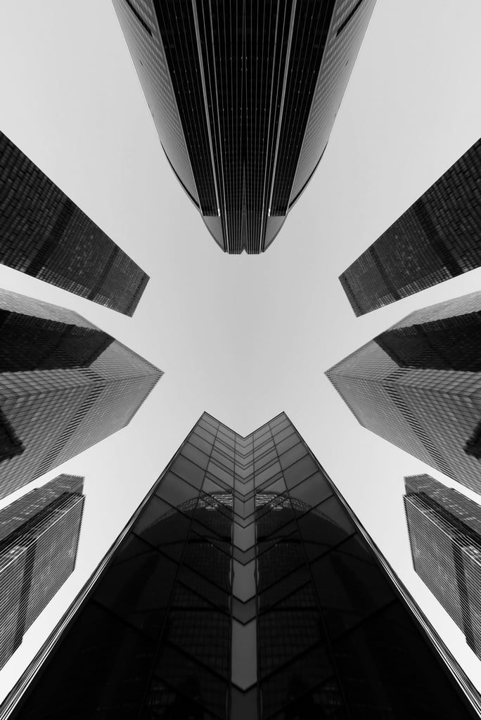 Skyline Symmetry by Mesut Yalçın
