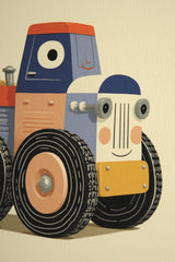 Smiling Tractor by Melissa King