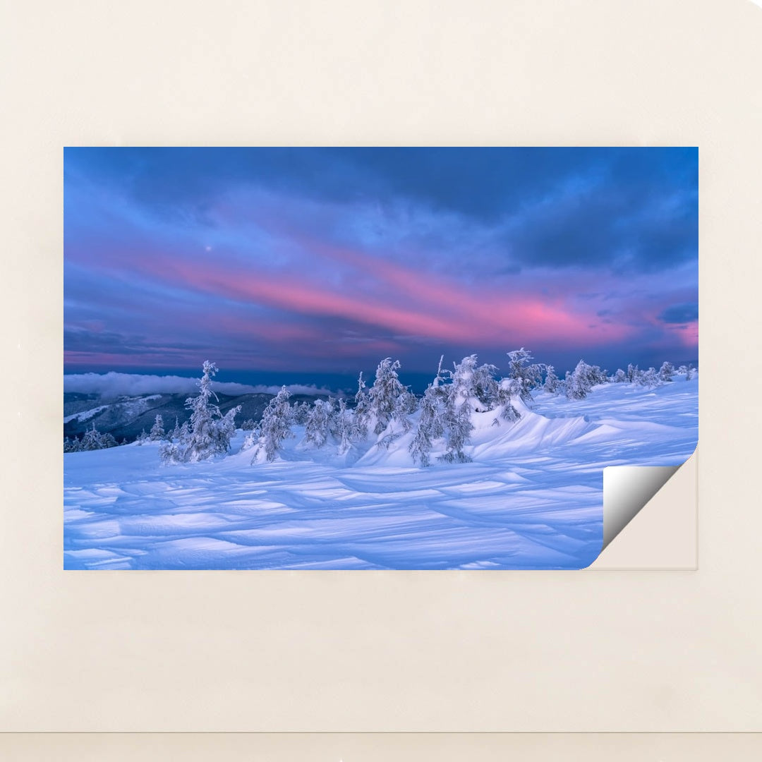 Snow Waves on the Ridge by Daniel Mirlea - Peeliez