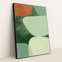 Soft Geometry I by Wall Gusto™ - Black Frame Stretchiez