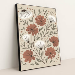 Soft Meadow Bloom by Rifky Nur Setyadi - Black Frame Stretchiez
