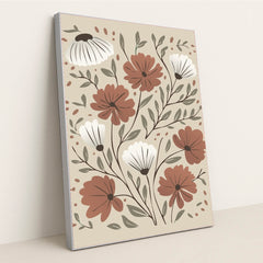 Soft Meadow Bloom by Rifky Nur Setyadi - Silver Frame Stretchiez