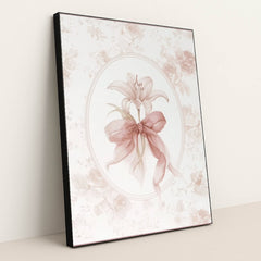 Soft Petals and Silk by Melissa King - Black Frame Stretchiez