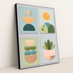 Soft Shapes by Melissa King - Black Frame Stretchiez
