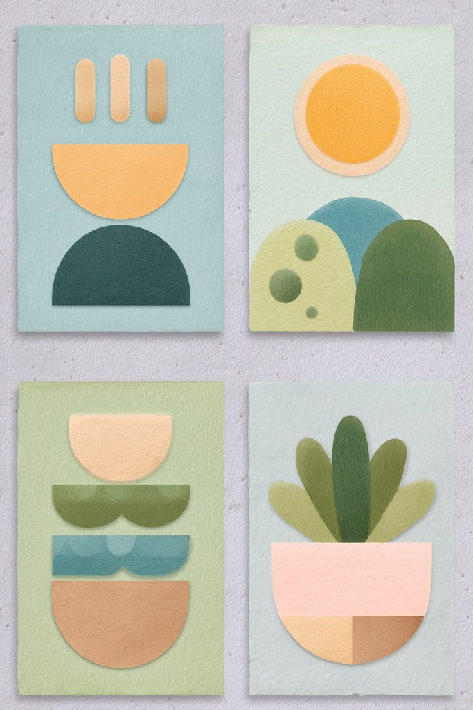 Soft Shapes by Melissa King