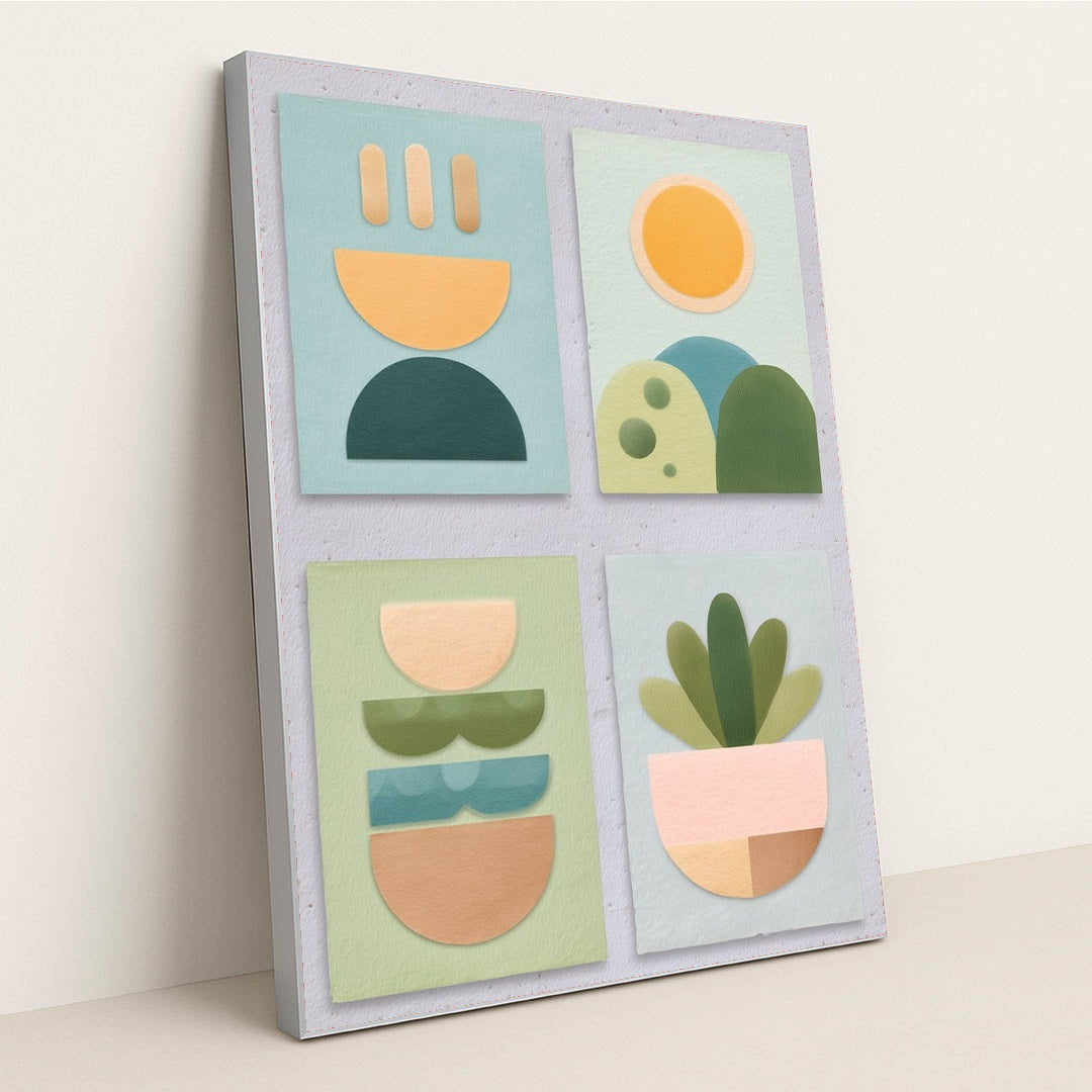 Soft Shapes by Melissa King - Silver Frame Stretchiez