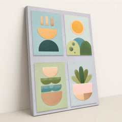Soft Shapes by Melissa King - Silver Frame Stretchiez