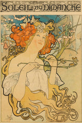Soleil du Dimanche by Alphonse Mucha