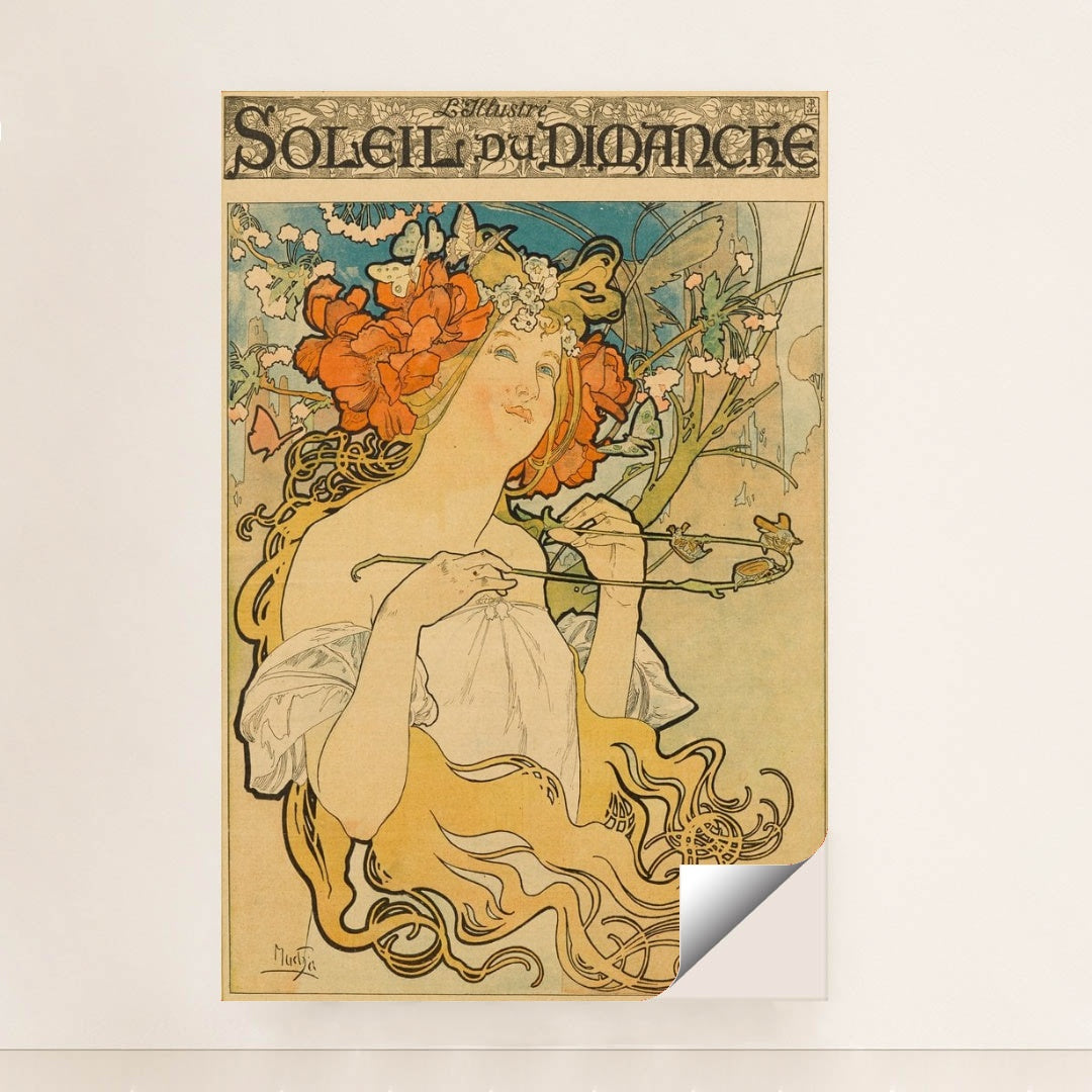 Soleil du Dimanche by Alphonse Mucha - Peeliez
