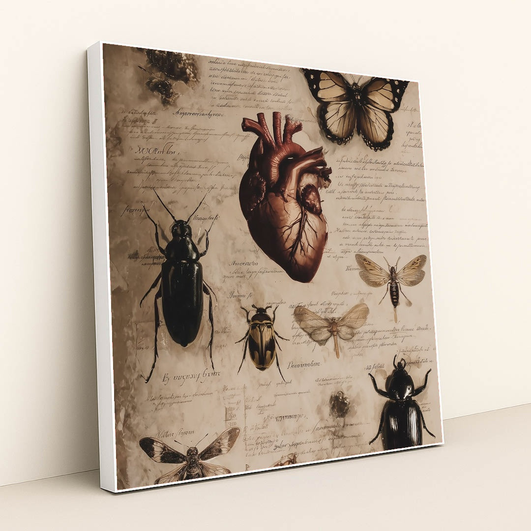 Specimens of the Heart by Seven Akins - White Frame Stretchiez