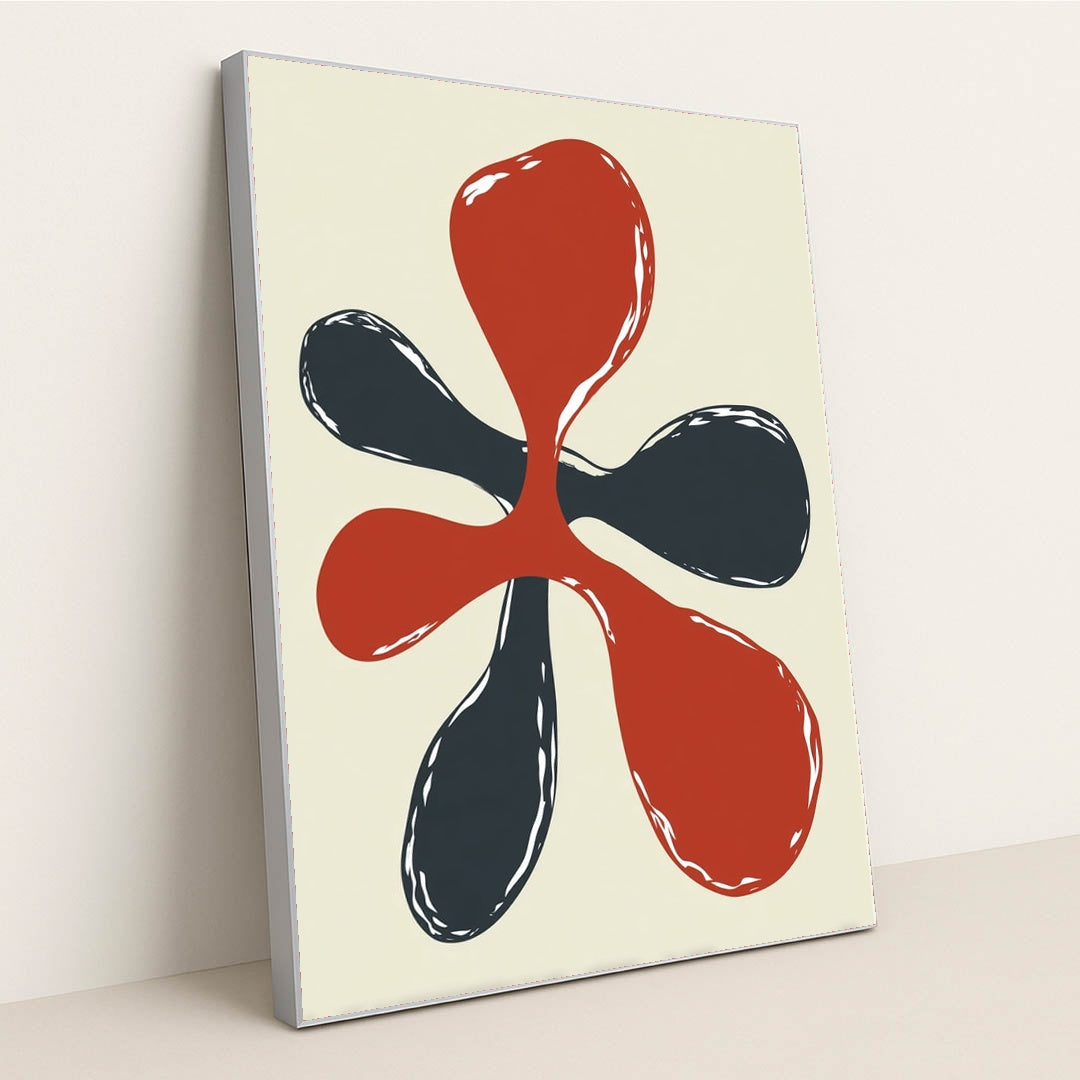 Spill Bloom by Wall Gusto™ - Silver Frame Stretchiez