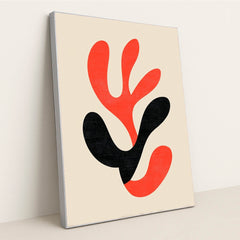 Split Leaf by Wall Gusto™ - Silver Frame Stretchiez