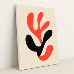Split Leaf by Wall Gusto™ - White Frame Stretchiez