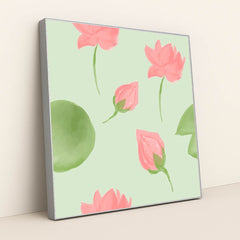 Spring Quiet by Hartono Creative Studio - Silver Frame Stretchiez