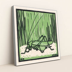 Sprinkhaan (1918) by Julie de Graag - Silver Frame Stretchiez