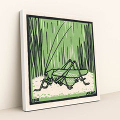 Sprinkhaan (1918) by Julie de Graag - White Frame Stretchiez
