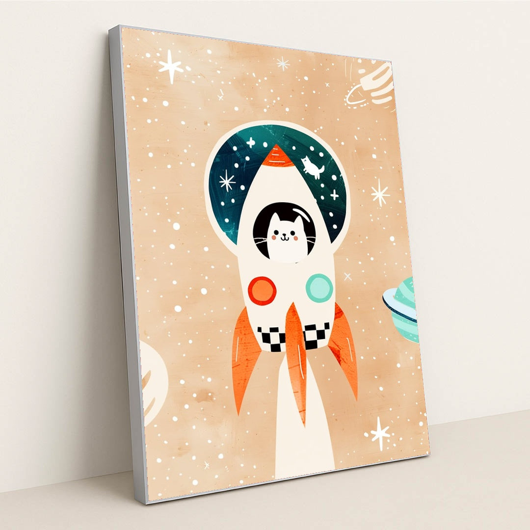 Star Explorer by Melissa King - Silver Frame Stretchiez