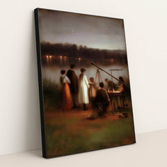 Stargazer’s Gathering by Seven Akins - Black Frame Stretchiez