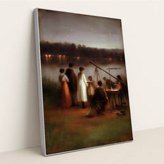 Stargazer’s Gathering by Seven Akins - Silver Frame Stretchiez