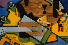 Still Life with a Guitar (1913) by Juan Gris
