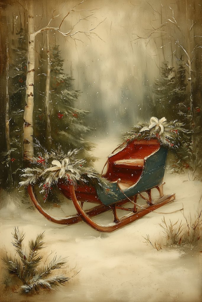 Stillness in the Snow by Wall Gusto™