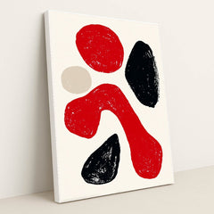 Stone Scatter by Wall Gusto™ - White Frame Stretchiez