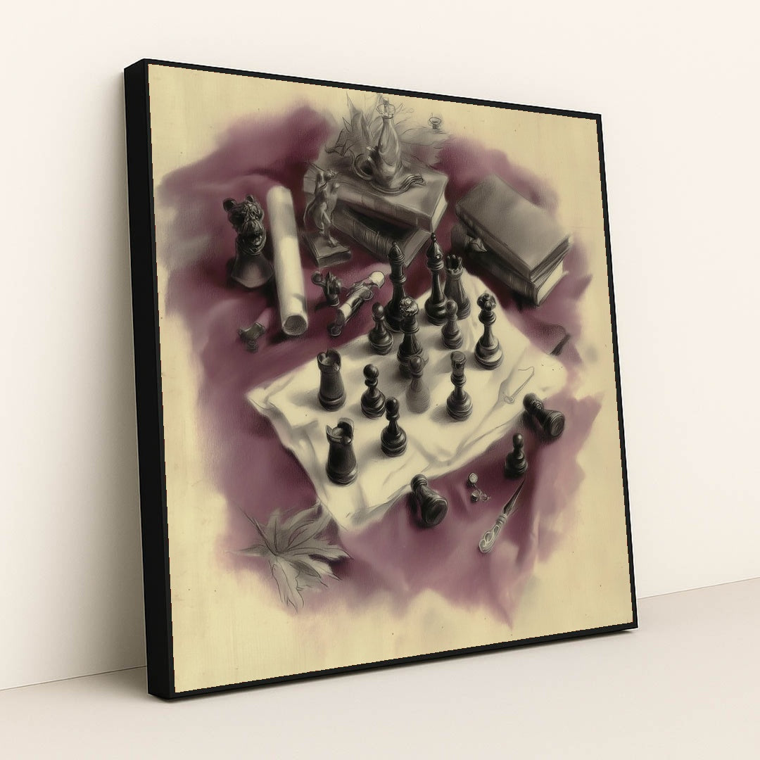 Strategist’s Table by Seven Akins - Black Frame Stretchiez