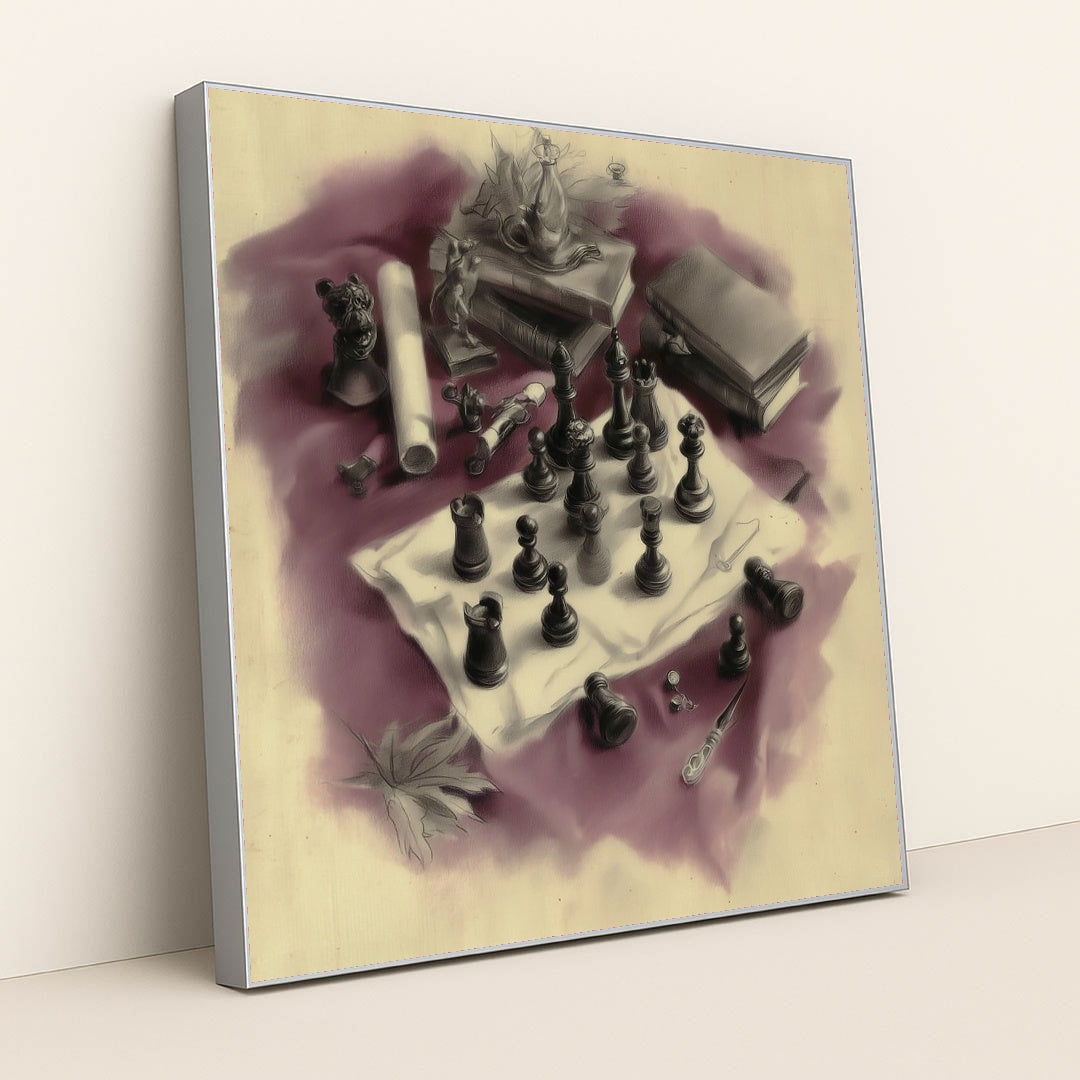 Strategist’s Table by Seven Akins - Silver Frame Stretchiez