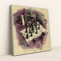Strategist’s Table by Seven Akins - Silver Frame Stretchiez