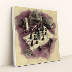 Strategist’s Table by Seven Akins - White Frame Stretchiez