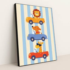 Street Cruisers by Melissa King - Black Frame Stretchiez