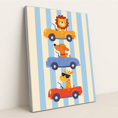 Street Cruisers by Melissa King - Silver Frame Stretchiez