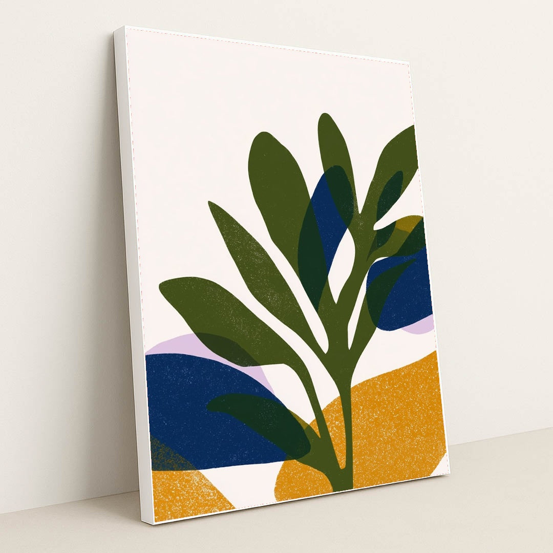 Shade Plant by Wall Gusto™ - White Frame Stretchiez