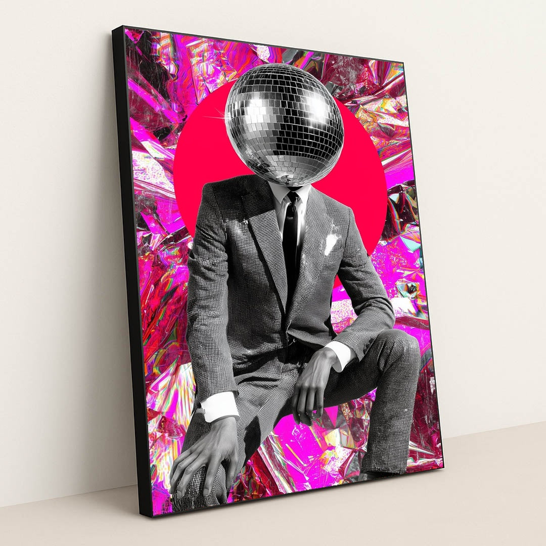 Suited for the Spotlight by Kyle Baugh - Black Frame Stretchiez