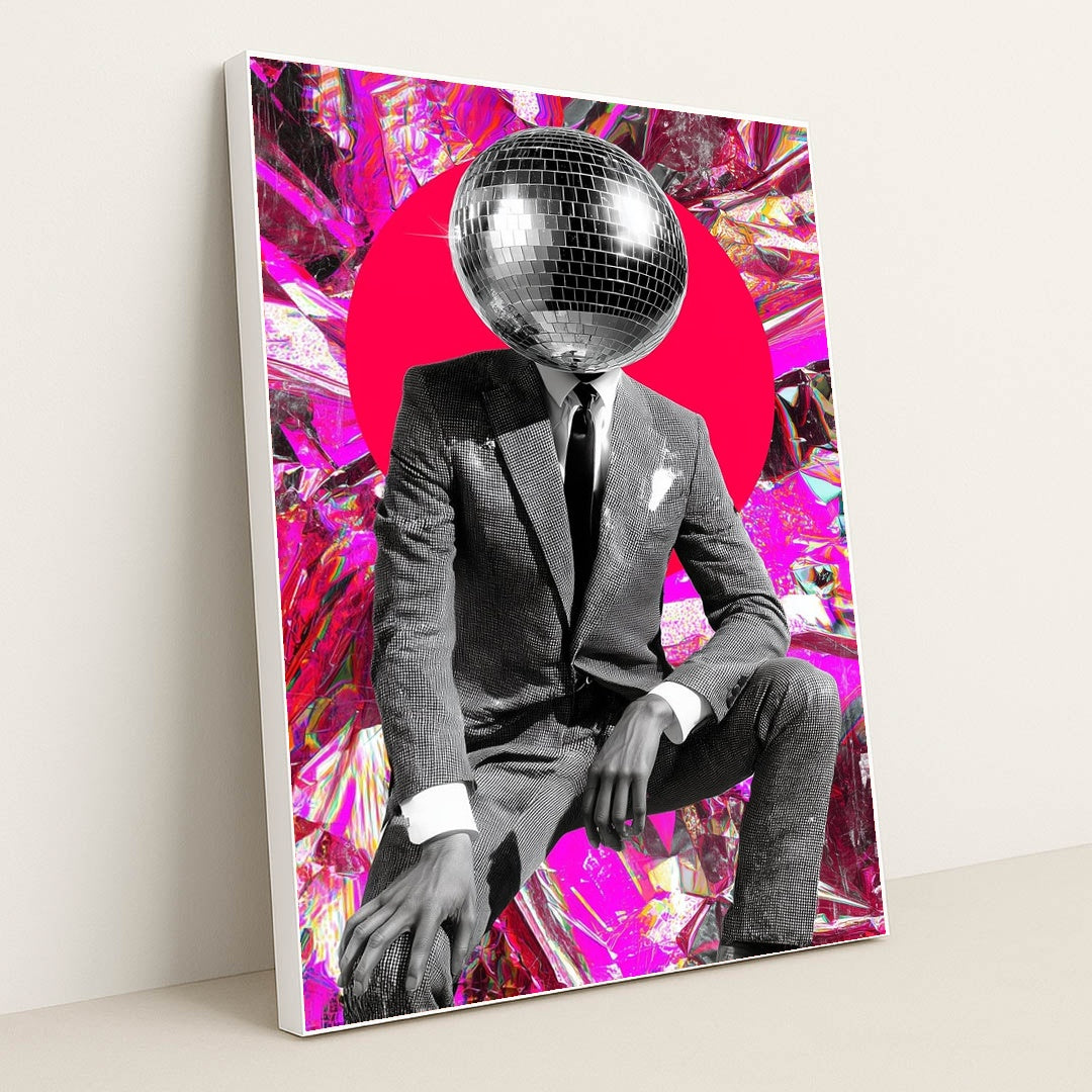 Suited for the Spotlight by Kyle Baugh - White Frame Stretchiez
