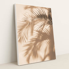 Sun-Kissed Fronds by Jade Morgan - White Frame Stretchiez