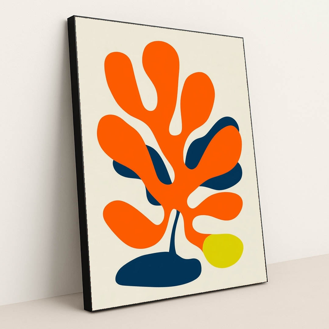 Sun Stem by Wall Gusto™ - Black Frame Stretchiez