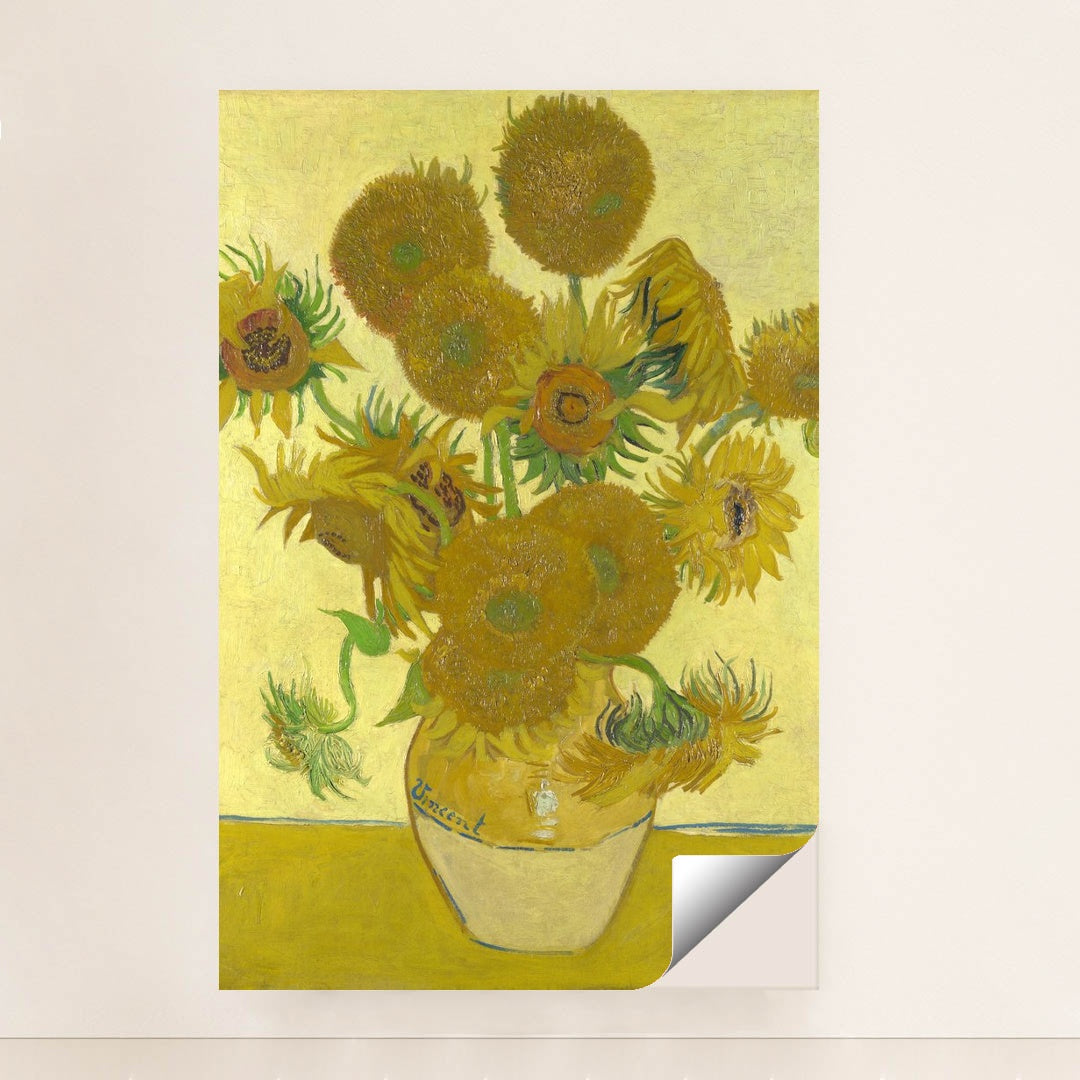 Sunflowers (fourth version) by Vincent Van Gogh - Peeliez