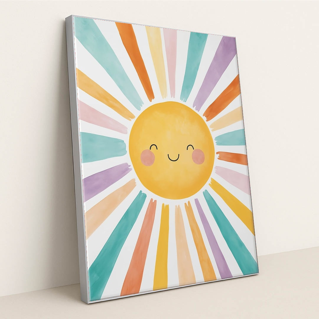 Sunrise Smiles by Melissa King - Silver Frame Stretchiez