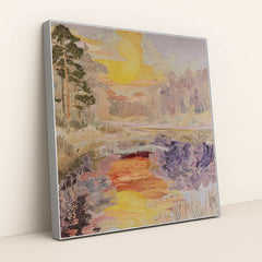 Sunrise Tapestry by Sarah Jones - Silver Frame Stretchiez