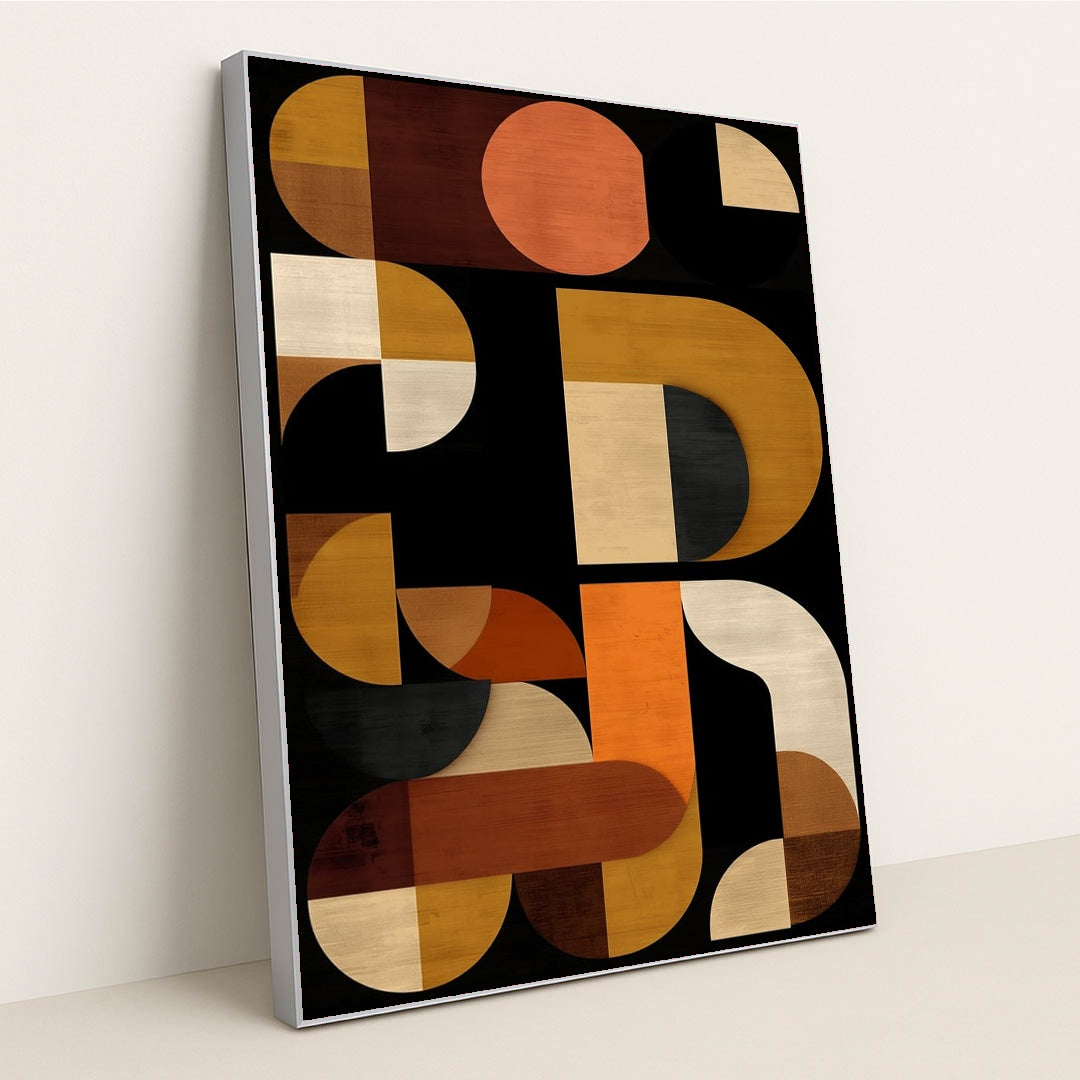 Sunset Jigsaw by Axel Carrera - Silver Frame Stretchiez